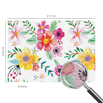 Papel de parede Frescor floral