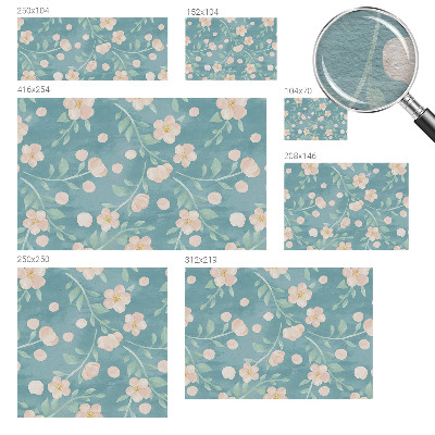 Mural de parede Elegância floral