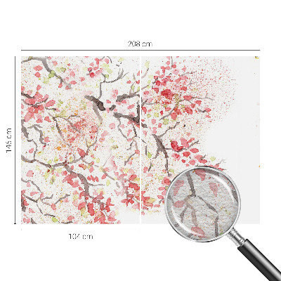 Papel de parede fotográfico Ramos floridos
