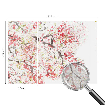 Papel de parede fotográfico Ramos floridos