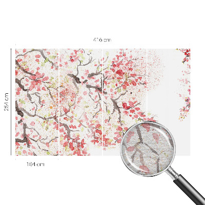 Papel de parede fotográfico Ramos floridos