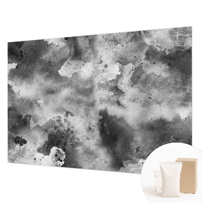 Papel de parede para sala Nuvens cinzentas