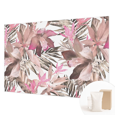 Papel de parede para quarto Flores exóticas