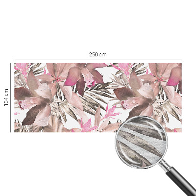 Papel de parede para quarto Flores exóticas
