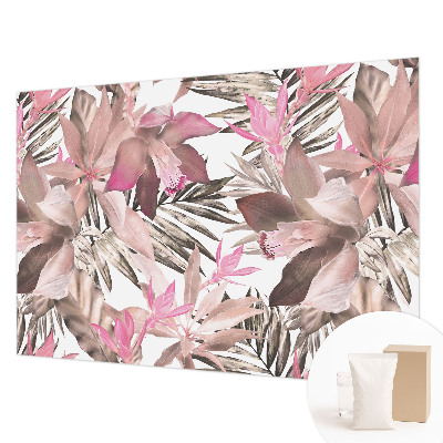 Papel de parede para quarto Flores exóticas