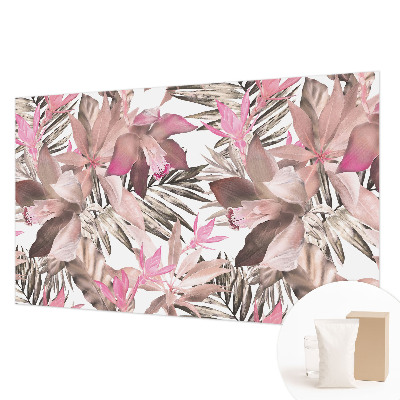 Papel de parede para quarto Flores exóticas