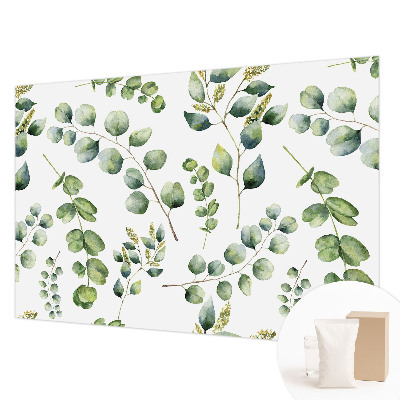Papel de parede Folhas verdes