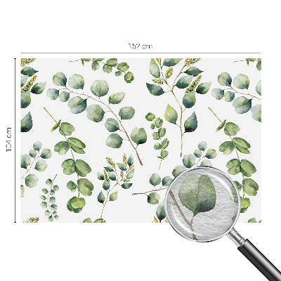 Papel de parede Folhas verdes