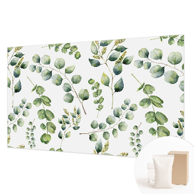 Papel de parede Folhas verdes