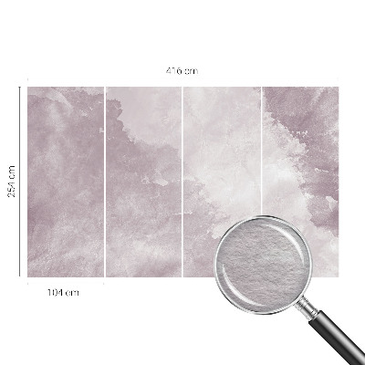 Papel de parede decorativo Abstração roxa