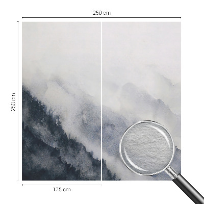 Mural fotográfico Neblina da montanha