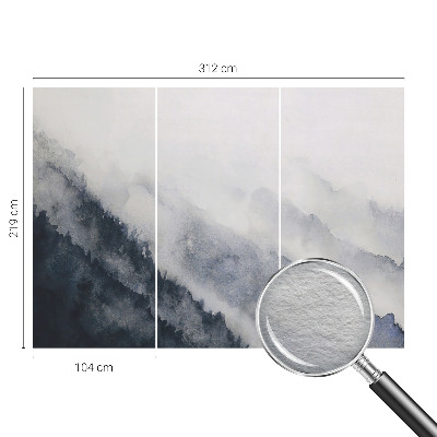 Mural fotográfico Neblina da montanha