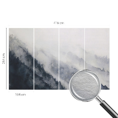 Mural fotográfico Neblina da montanha