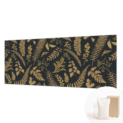 Papel de parede para quarto Folhas botânicas