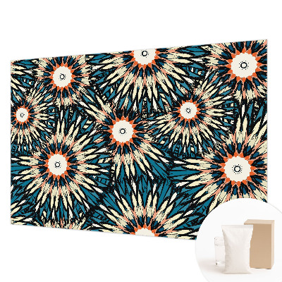 Mural de fotos na parede Energia das flores