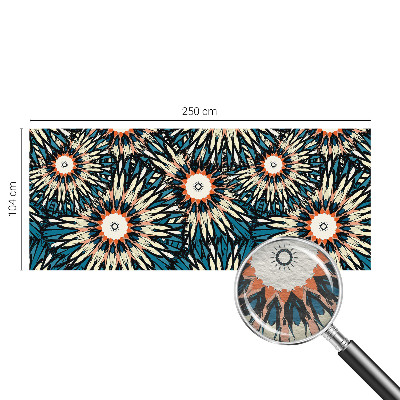 Mural de fotos na parede Energia das flores