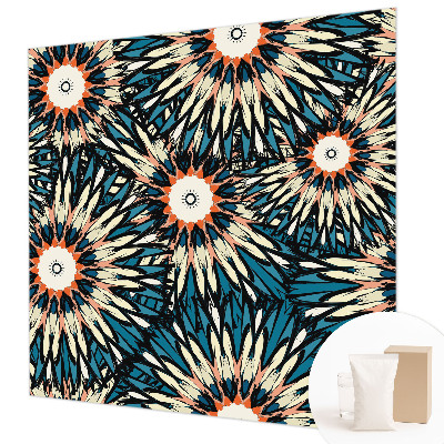 Mural de fotos na parede Energia das flores