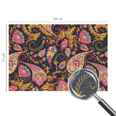 Papel de parede fotográfico Paisley colorido