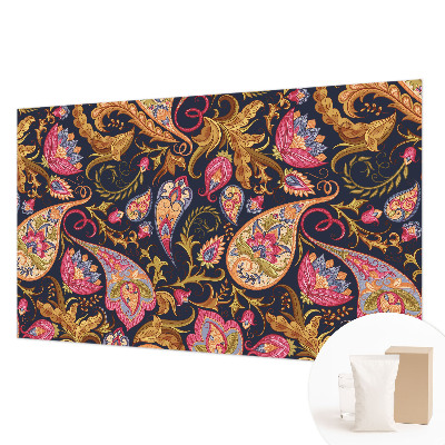 Papel de parede fotográfico Paisley colorido