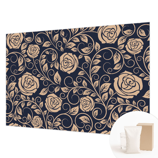 Papel de parede para quarto Flores românticas