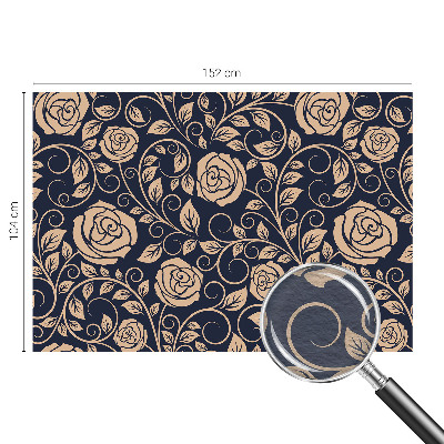 Papel de parede para quarto Flores românticas