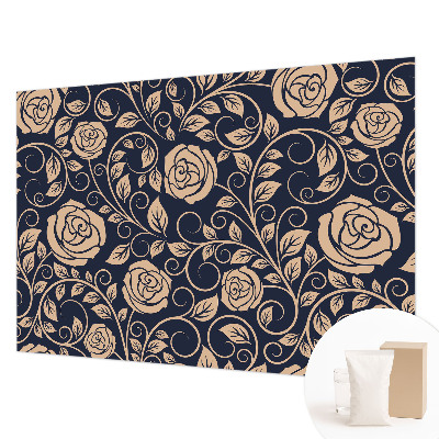 Papel de parede para quarto Flores românticas