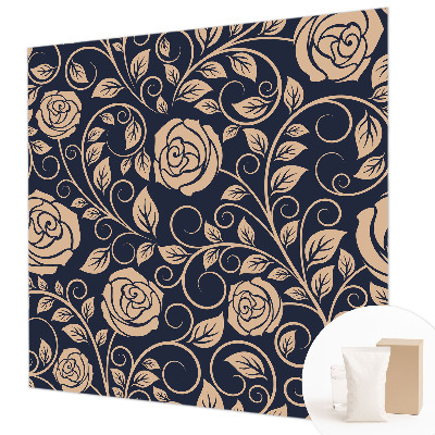 Papel de parede para quarto Flores românticas