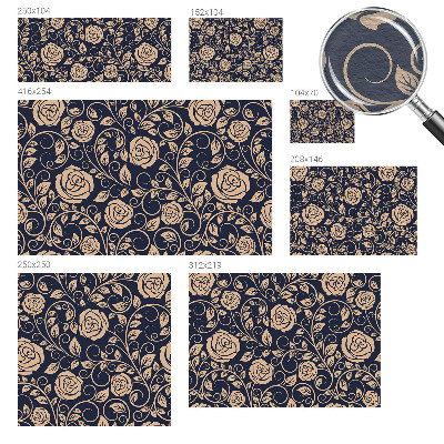 Papel de parede para quarto Flores românticas