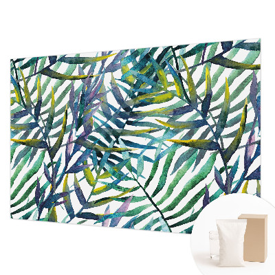 Papel de parede para sala Vegetação exótica
