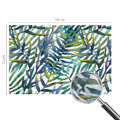 Papel de parede para sala Vegetação exótica