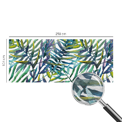 Papel de parede para sala Vegetação exótica