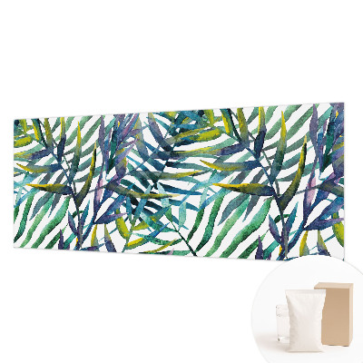 Papel de parede para sala Vegetação exótica