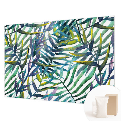 Papel de parede para sala Vegetação exótica