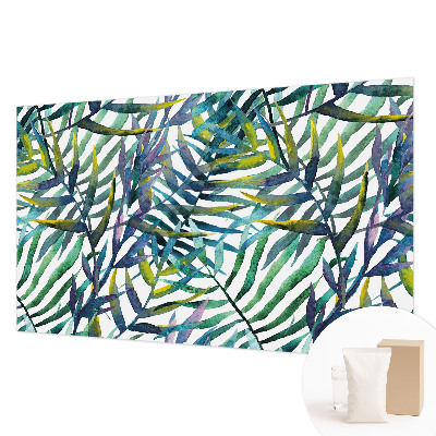 Papel de parede para sala Vegetação exótica