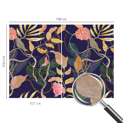 Papel de parede decorativo Elegância vegetal