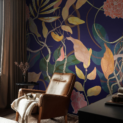 Papel de parede decorativo Elegância vegetal