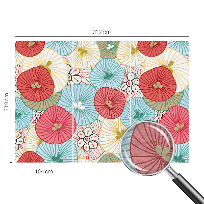 Mural fotográfico Estampa floral