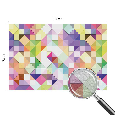 Papel de parede Formas coloridas