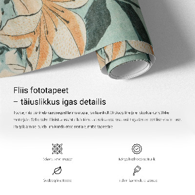 Papel de parede para sala Círculos cinzentos