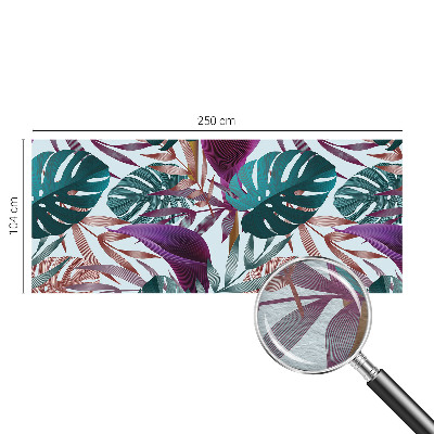 Papel de parede decorativo Composição tropical