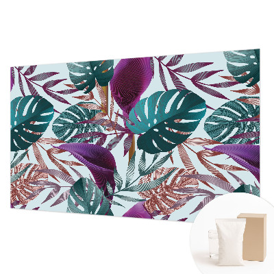 Papel de parede decorativo Composição tropical