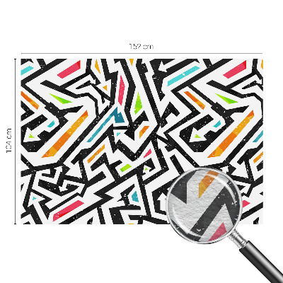 Papel de parede para quarto Mosaico abstrato