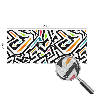 Papel de parede para quarto Mosaico abstrato
