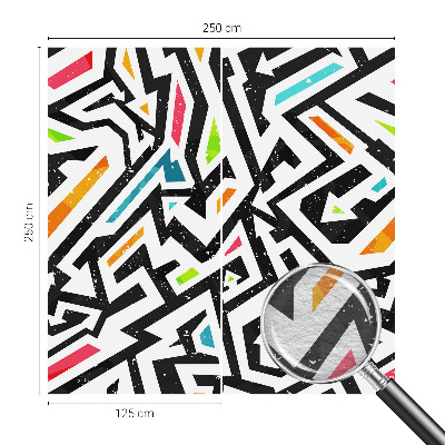 Papel de parede para quarto Mosaico abstrato