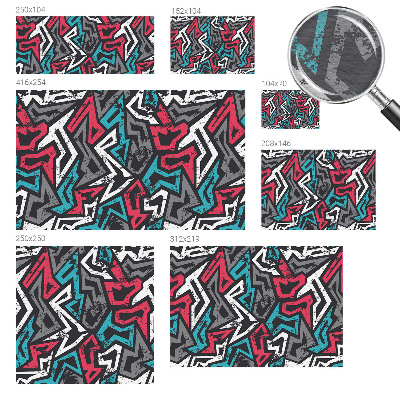Papel de parede Mosaico abstrato