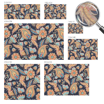 Papel de parede fotográfico Estampa floral