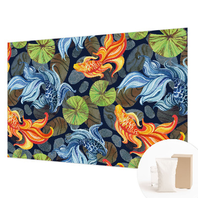 Papel de parede para sala Padrões de peixe
