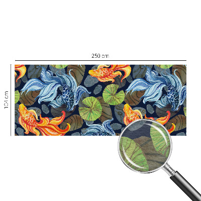 Papel de parede para sala Padrões de peixe