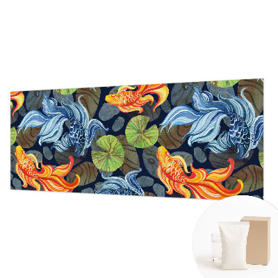Papel de parede para sala Padrões de peixe