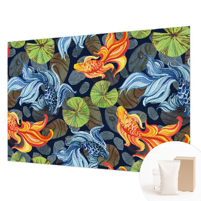 Papel de parede para sala Padrões de peixe